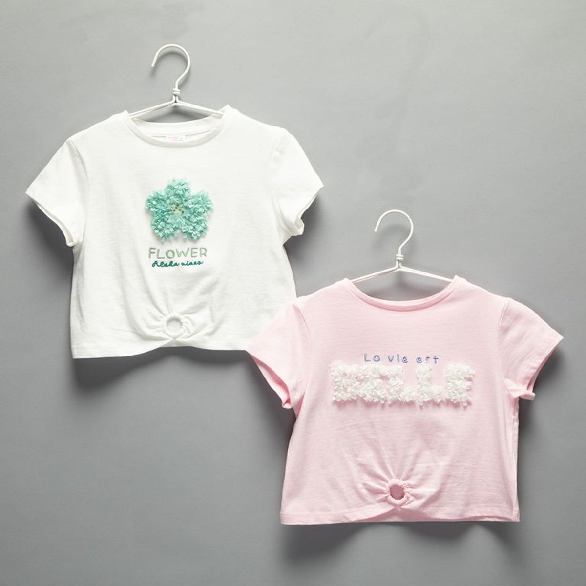 YAMP - Polo Niña Pack X2 Algodón Yamp