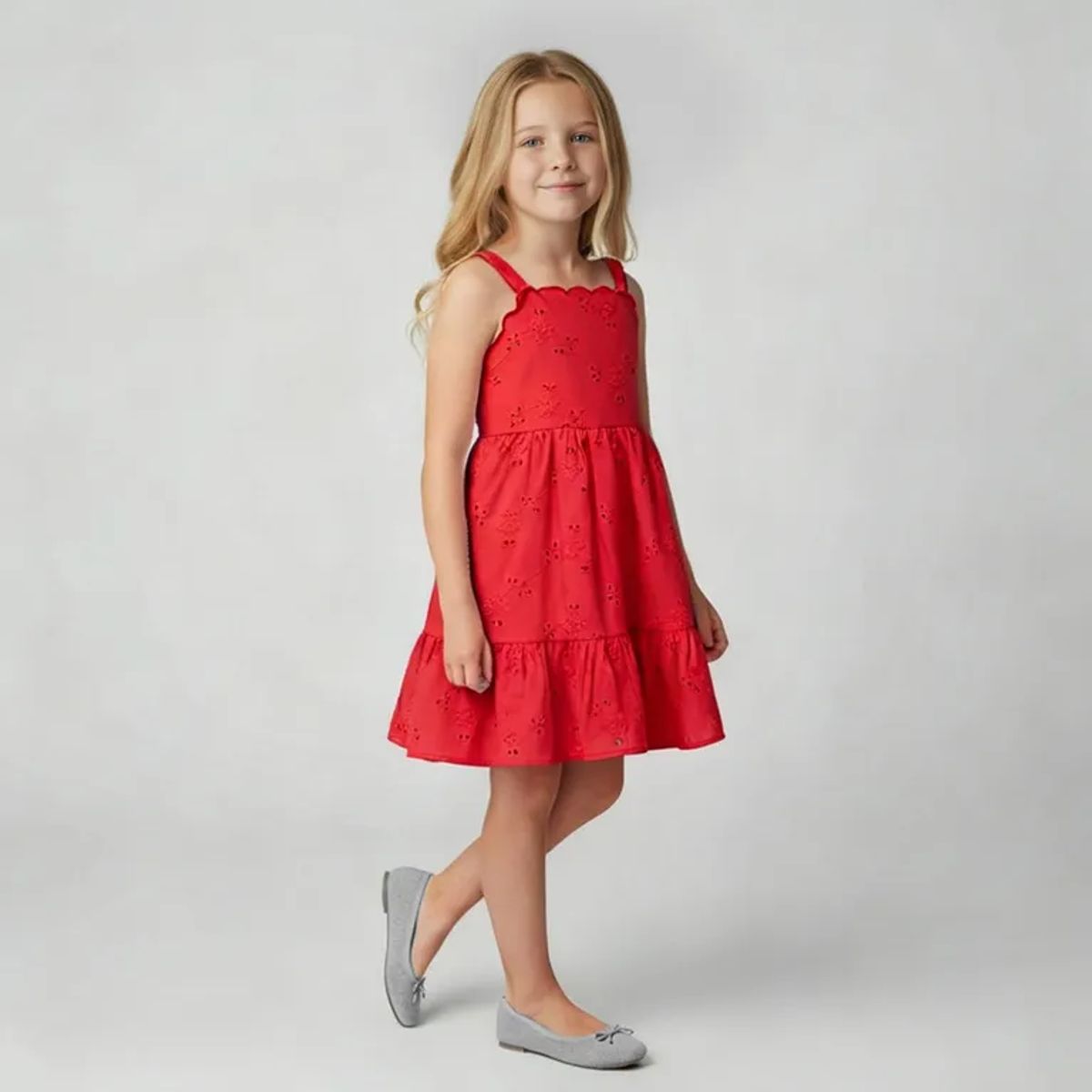 YAMP - Vestido Niña Algodón Yamp