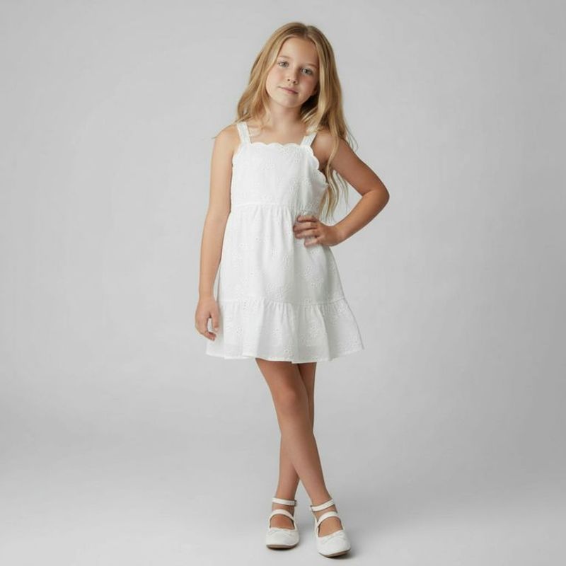 YAMP - Vestido Niña Algodón Yamp