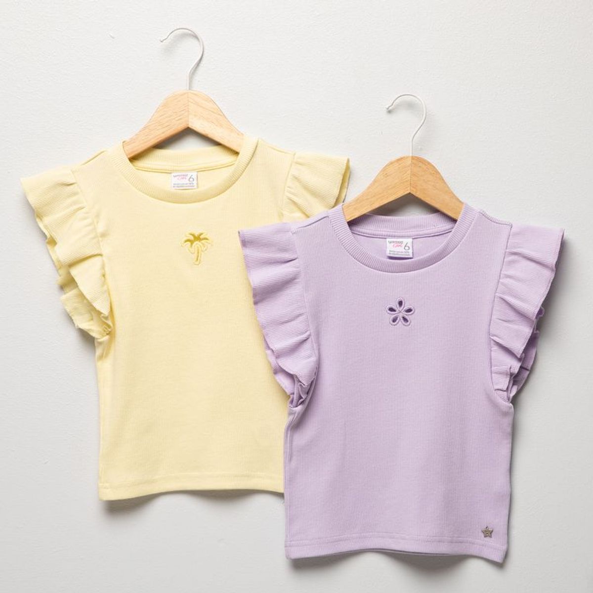 YAMP - Polo Niña Pack X2 Algodón Yamp