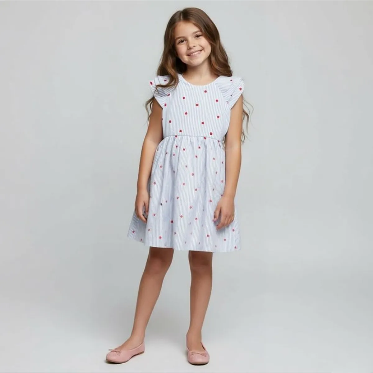 YAMP - Vestido Niña Algodón Yamp