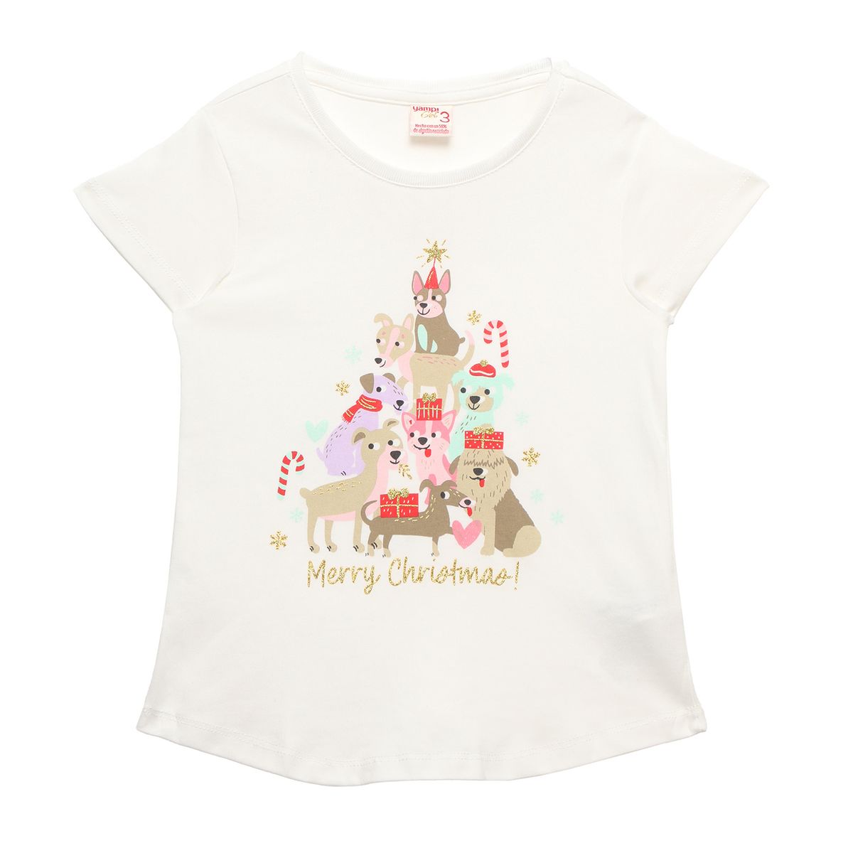 YAMP - Polo Niña Navidad Algodón Yamp