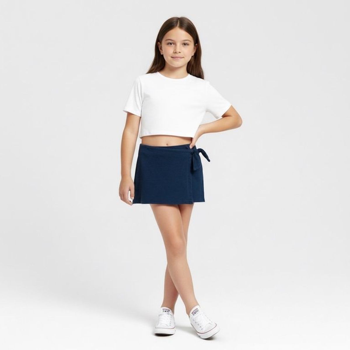 YAMP - Falda Short Niña Algodón Yamp