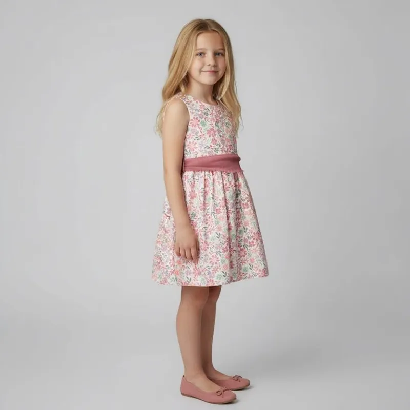 YAMP - Vestido Niña Algodón Yamp