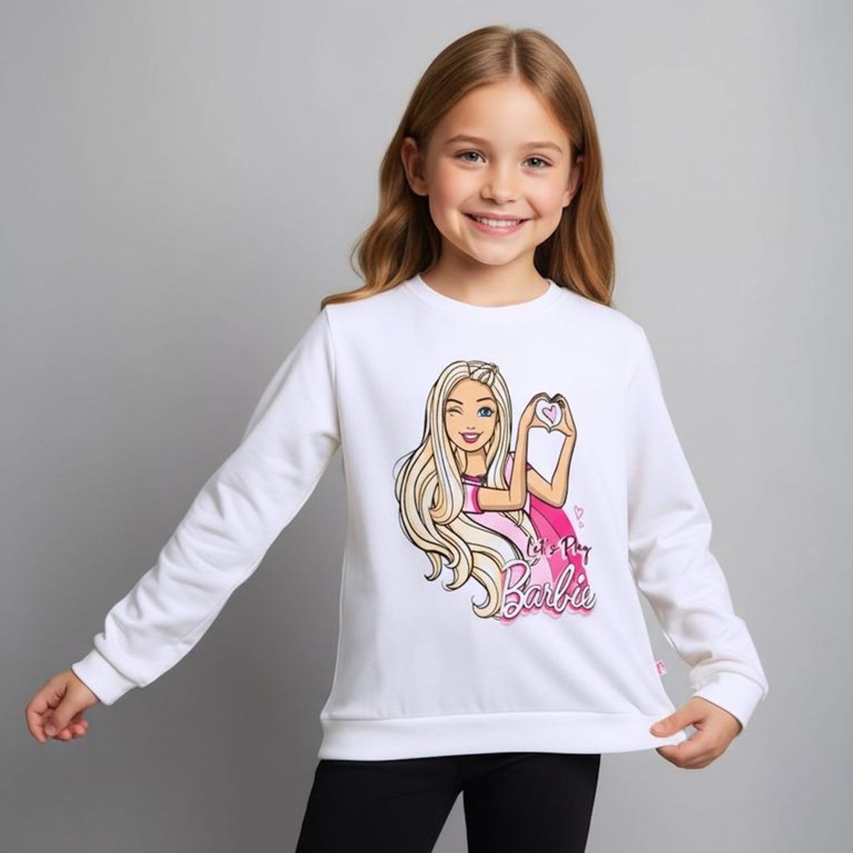 BARBIE - Polerón Niña Barbie