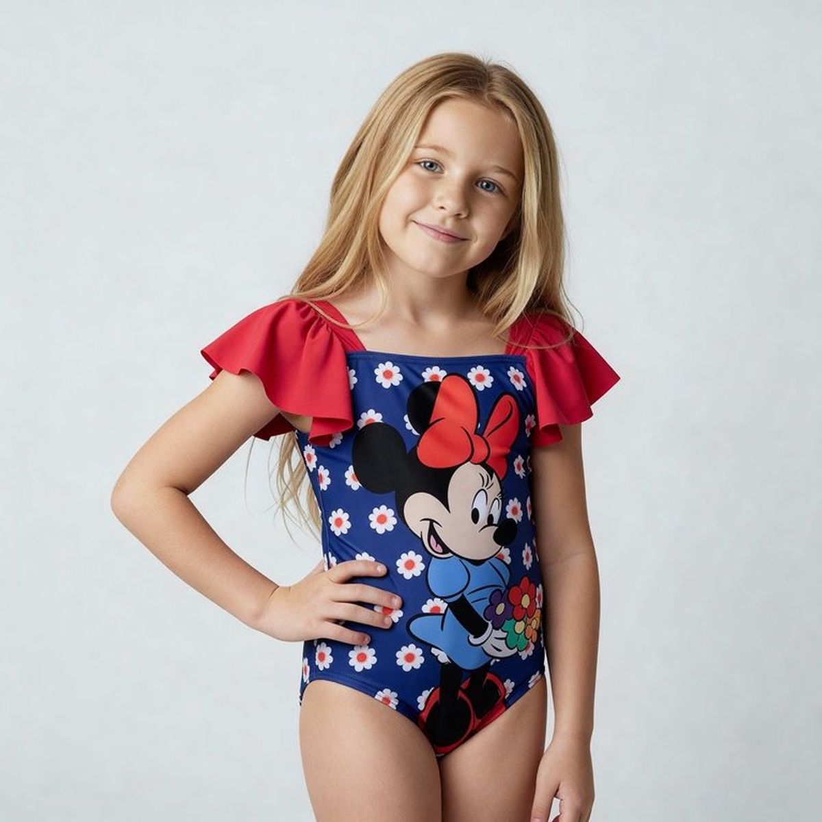 MINNIE - Traje De Baño Niña Minnie