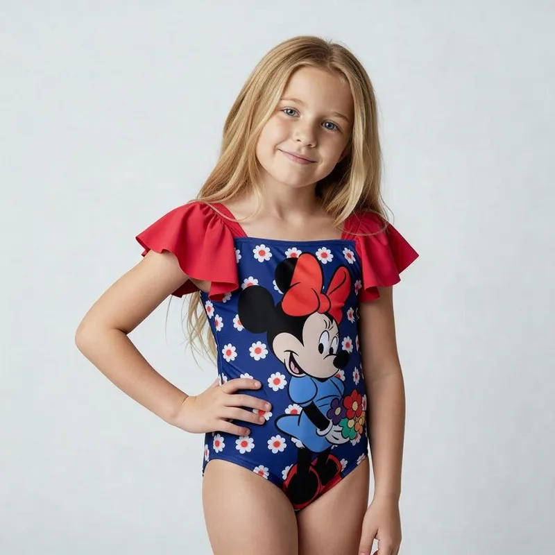 MINNIE - Traje De Baño Niña Minnie