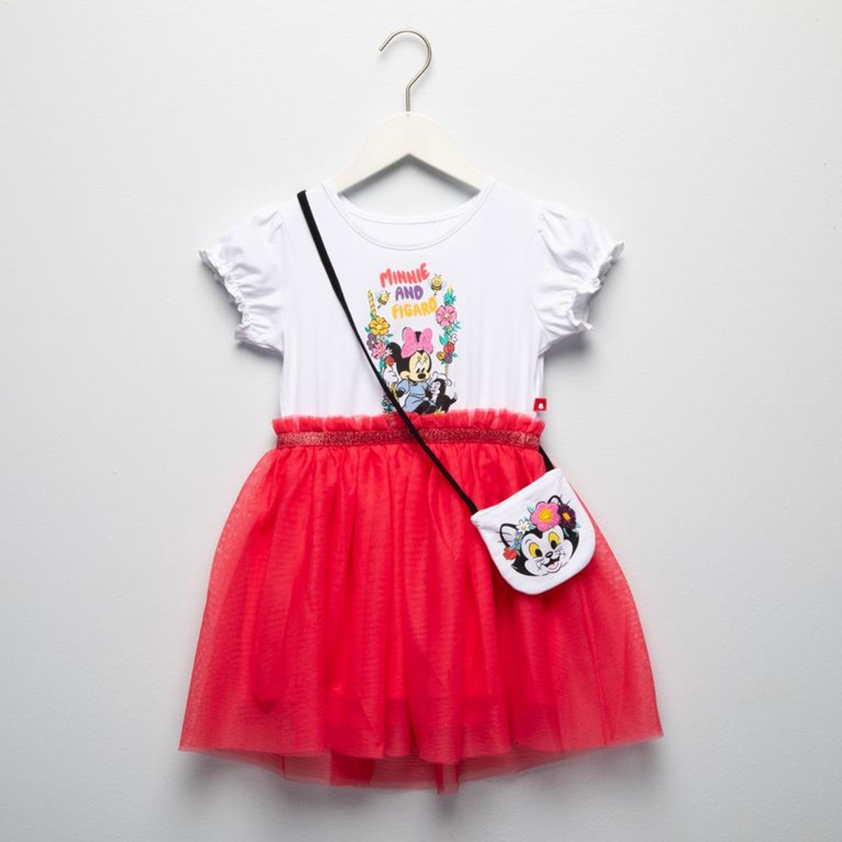 MINNIE - Vestido Niña + Cartera Minnie