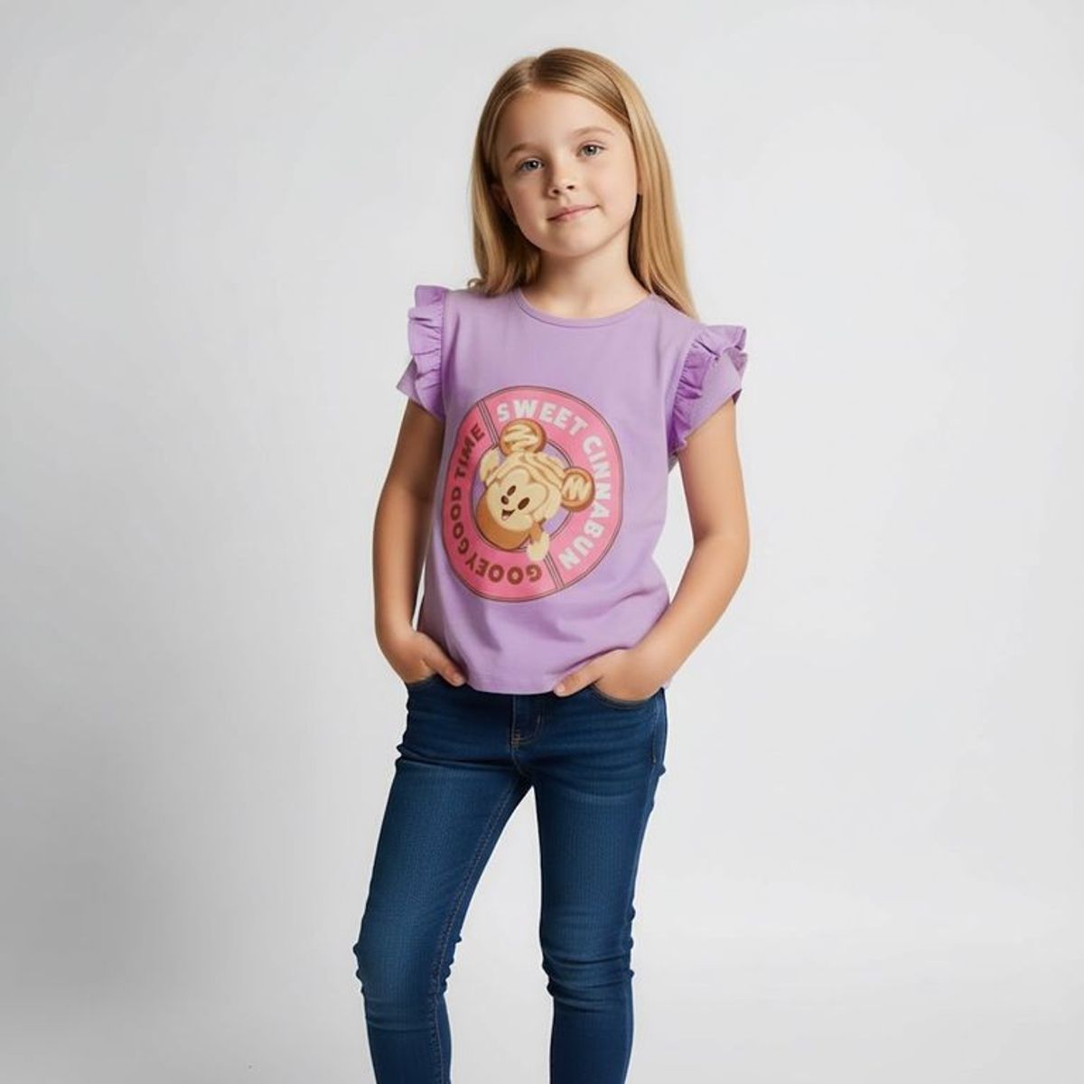 MINNIE - Polo Manga Corta Niña Algodón Minnie