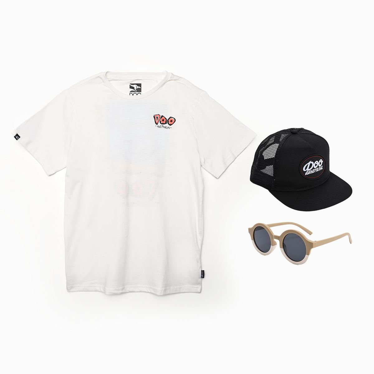 DOO AUSTRALIA - Pack Polo + Lentes + Gorra Niño Doo Australia