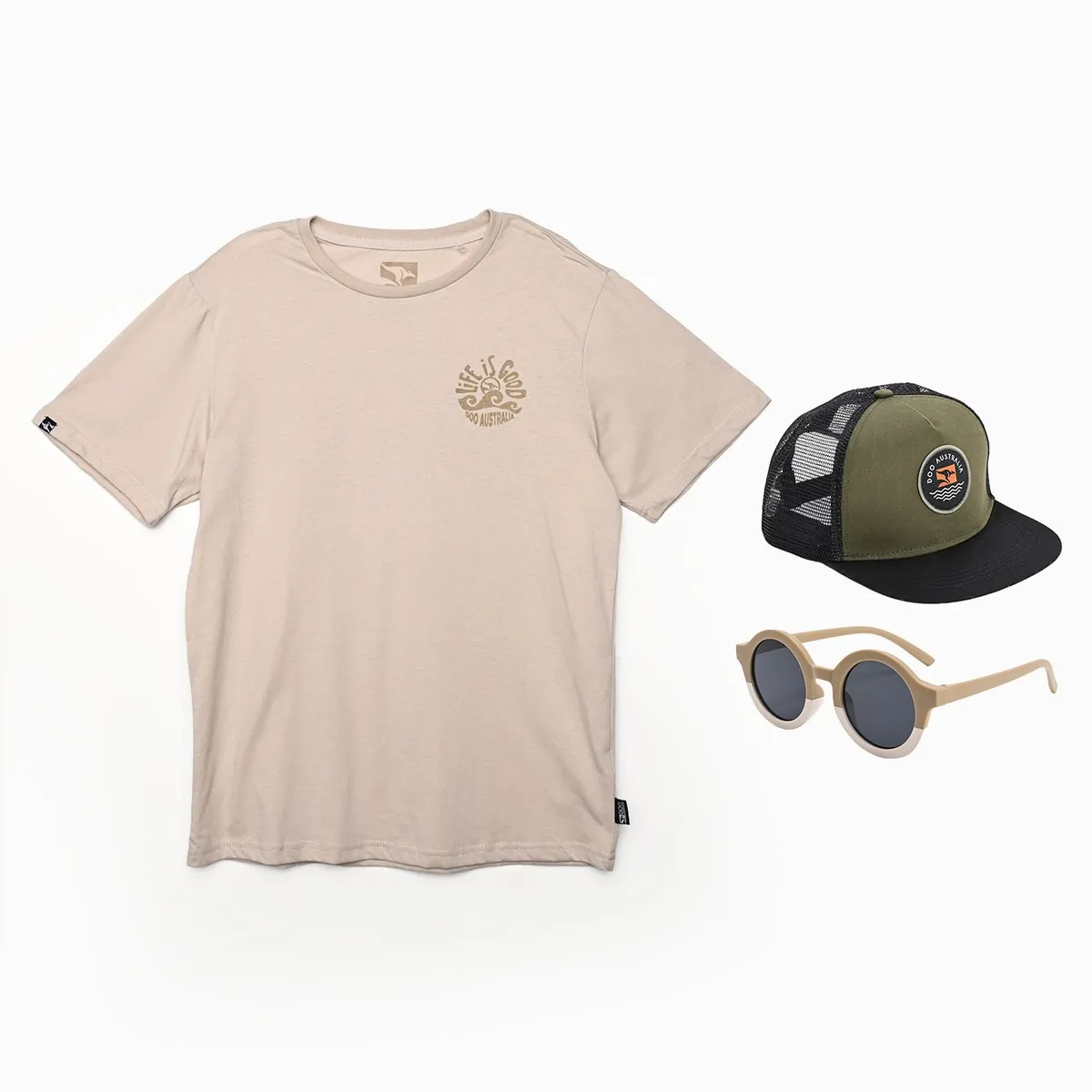 DOO AUSTRALIA - Pack Polo + Lentes + Gorra Niño Doo Australia