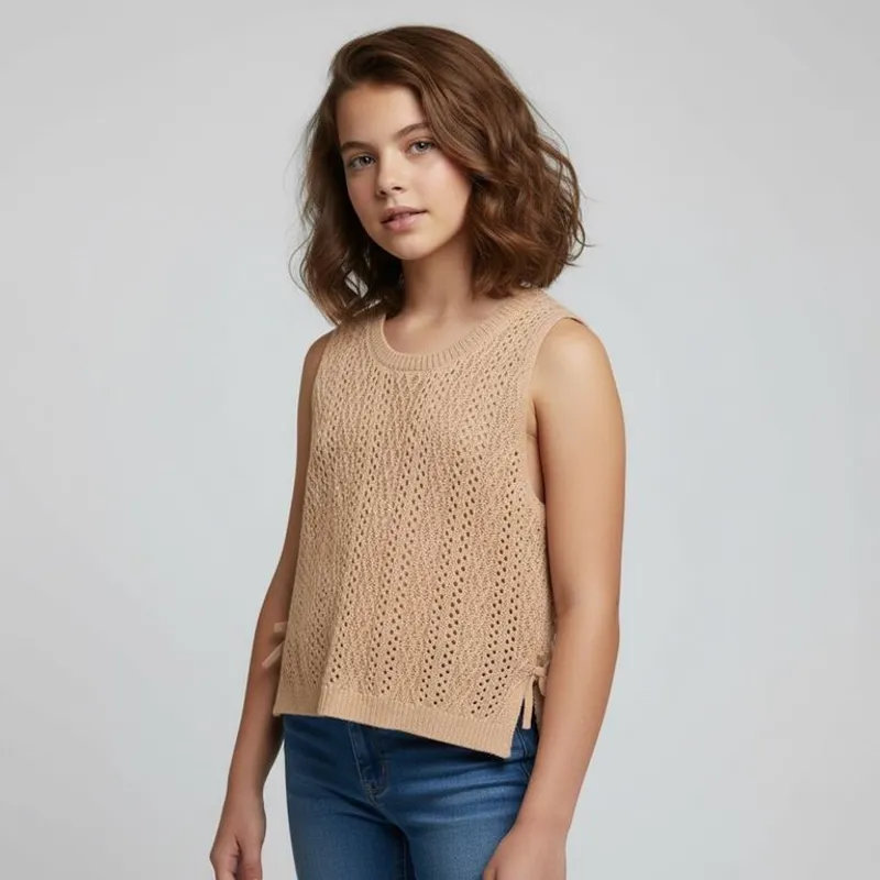 DOO AUSTRALIA - Chaleco Tejido Niña Doo Australia