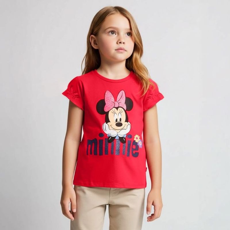 MINNIE - Polo Manga Corta Niña Minnie