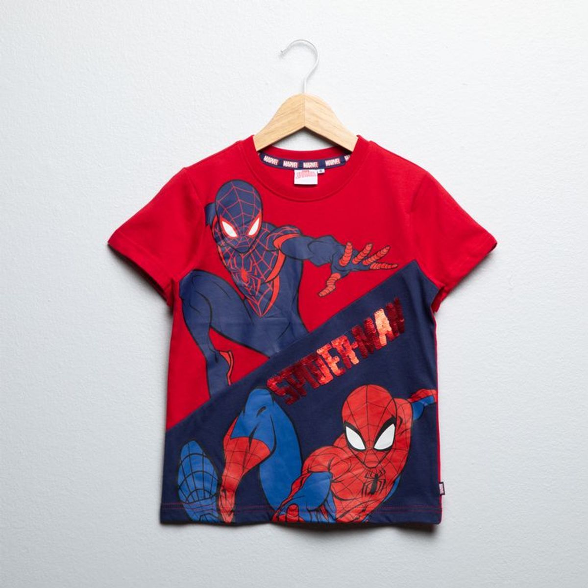 SPIDERMAN - Polo Manga Corta Niño Algodón Spider-man