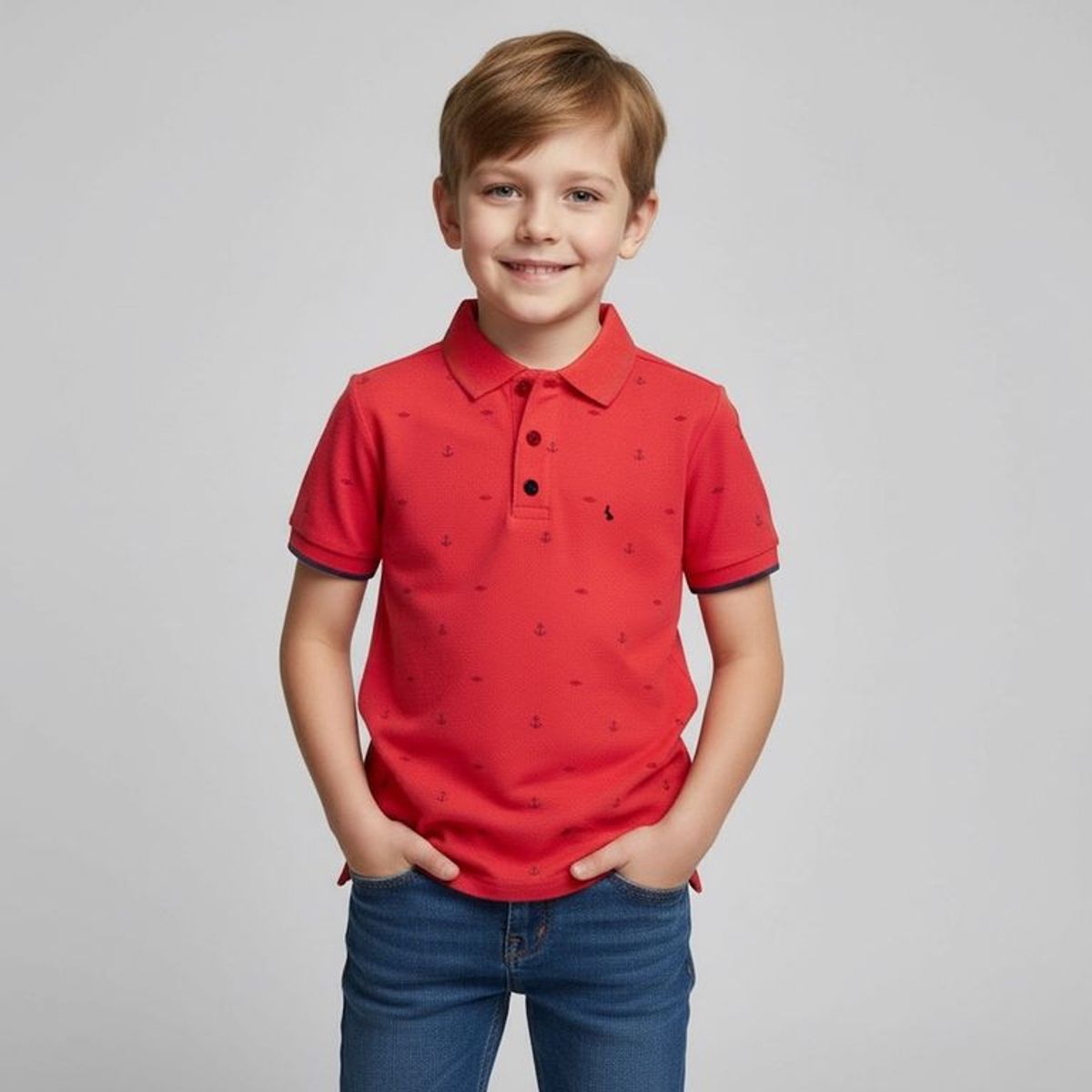 CONIGLIO - Polo Manga Corta Niño Algodón Coniglio