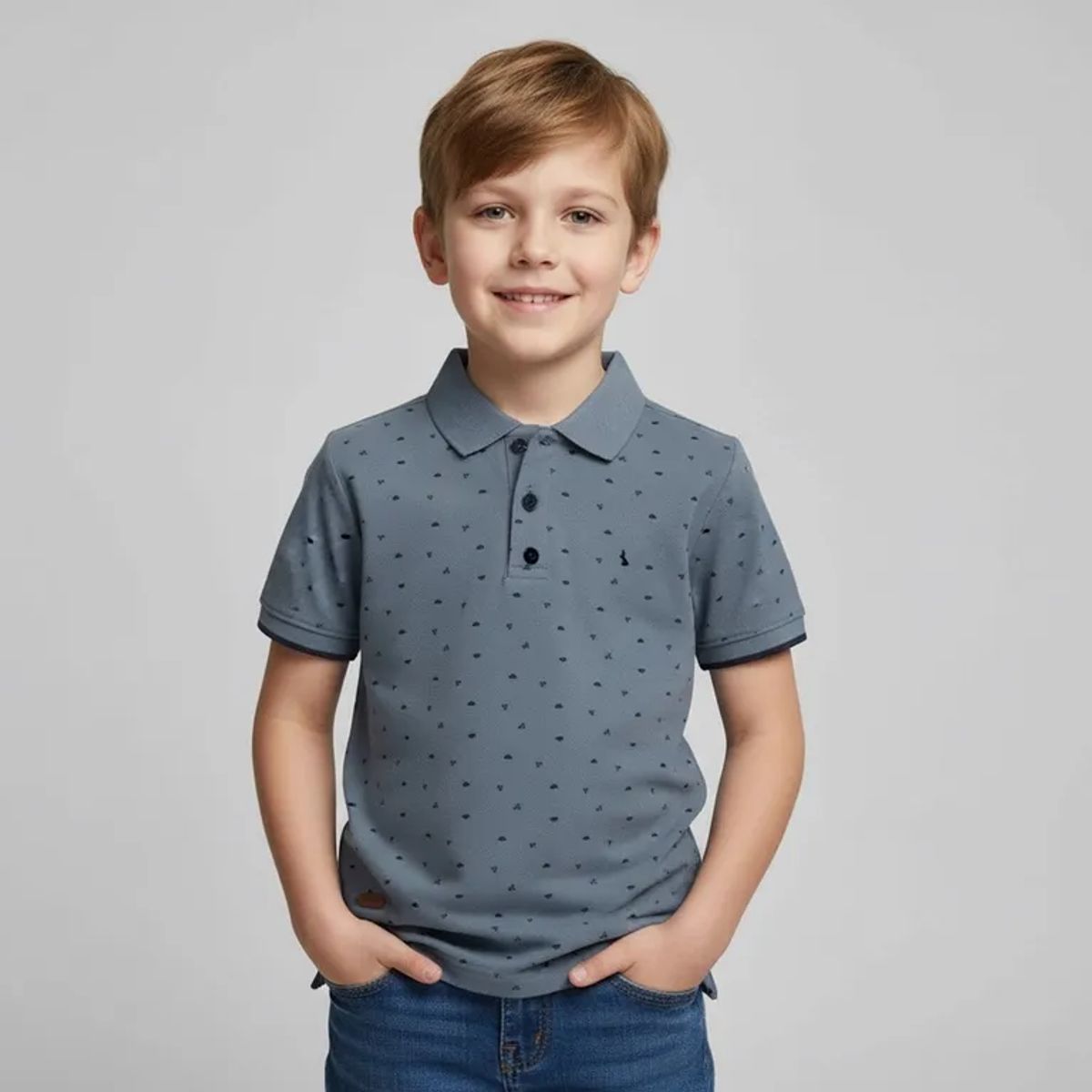 CONIGLIO - Polo Manga Corta Niño Algodón Coniglio