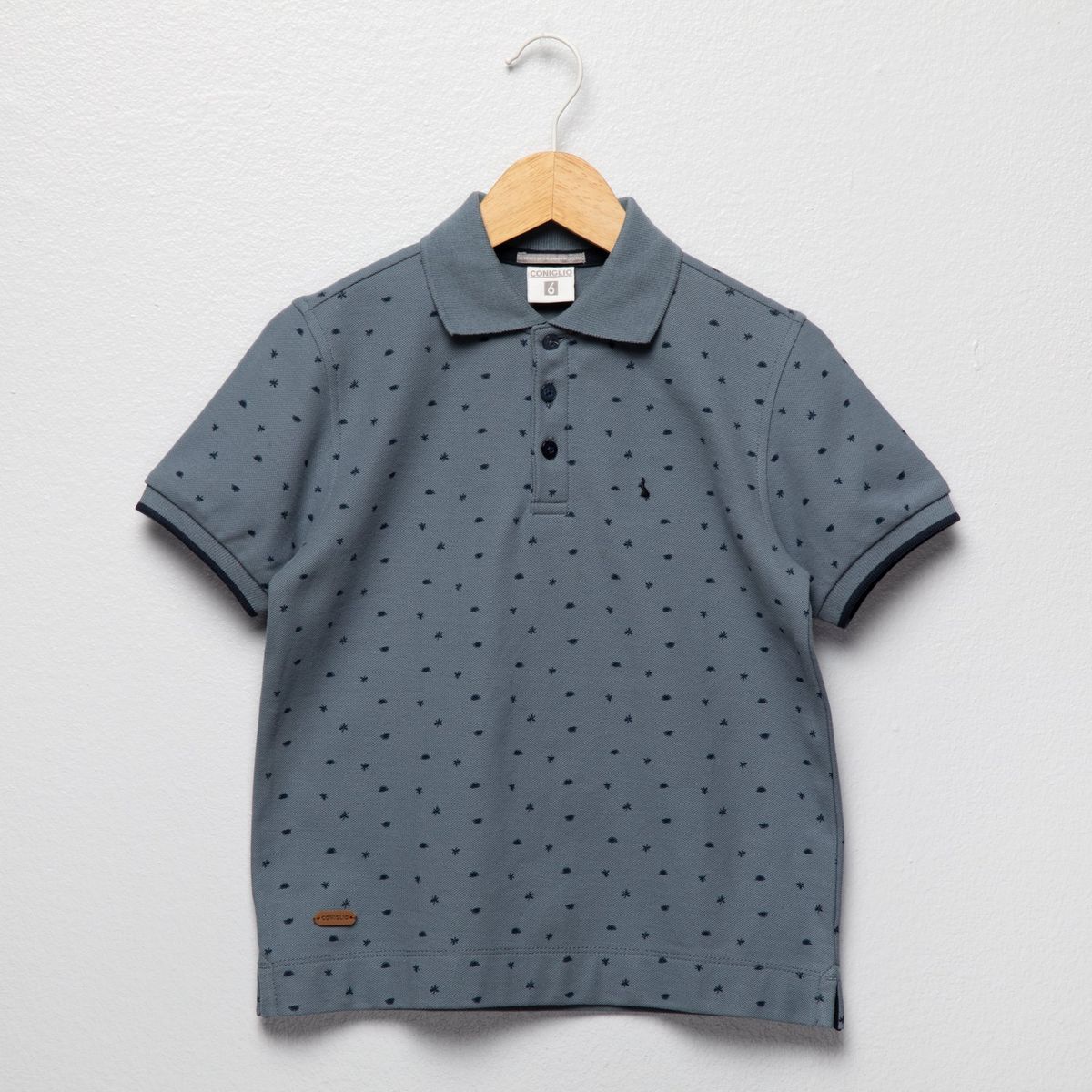 CONIGLIO - Polo Manga Corta Niño Algodón Coniglio