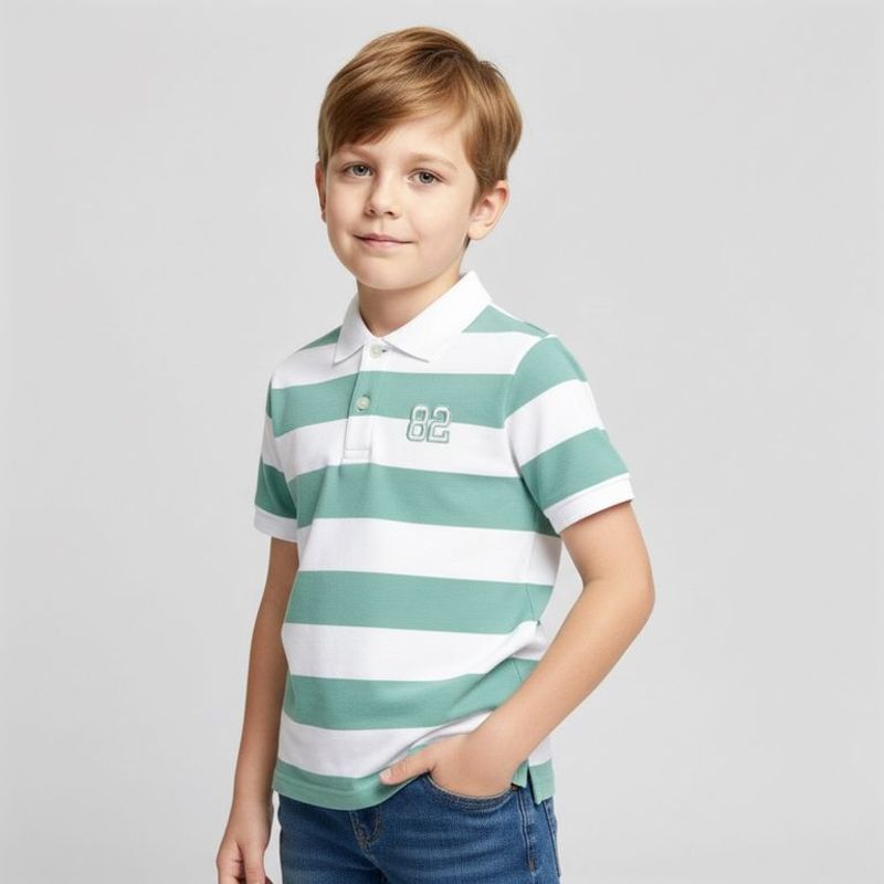 CONIGLIO - Polo Manga Corta Niño Algodón Coniglio