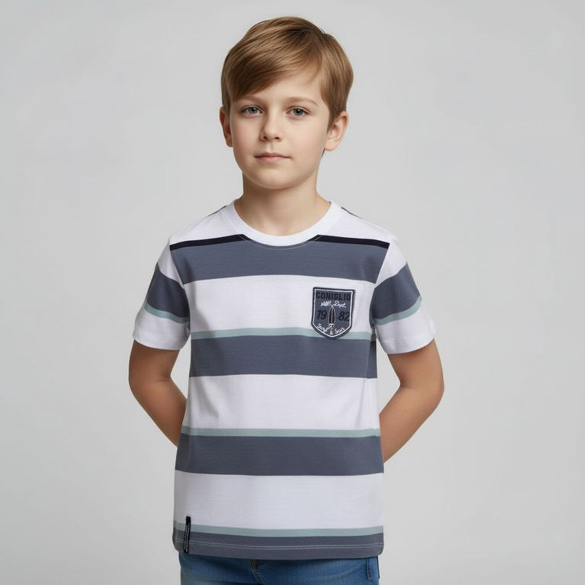 CONIGLIO - Polo Manga Corta Niño Algodón Coniglio