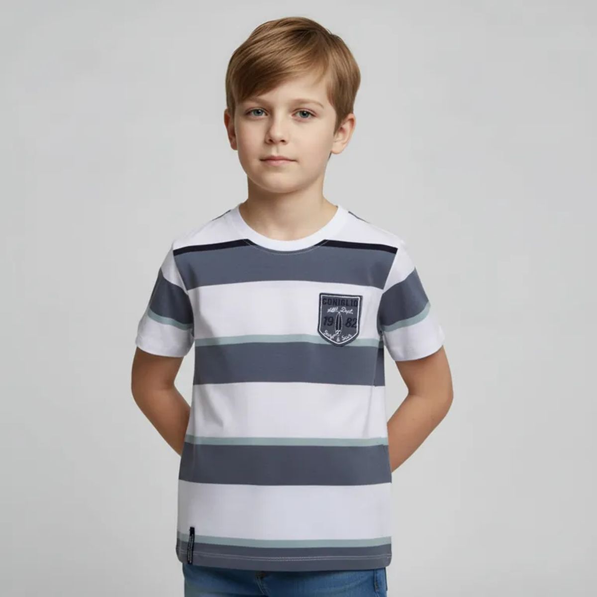 CONIGLIO - Polo Manga Corta Niño Algodón Coniglio