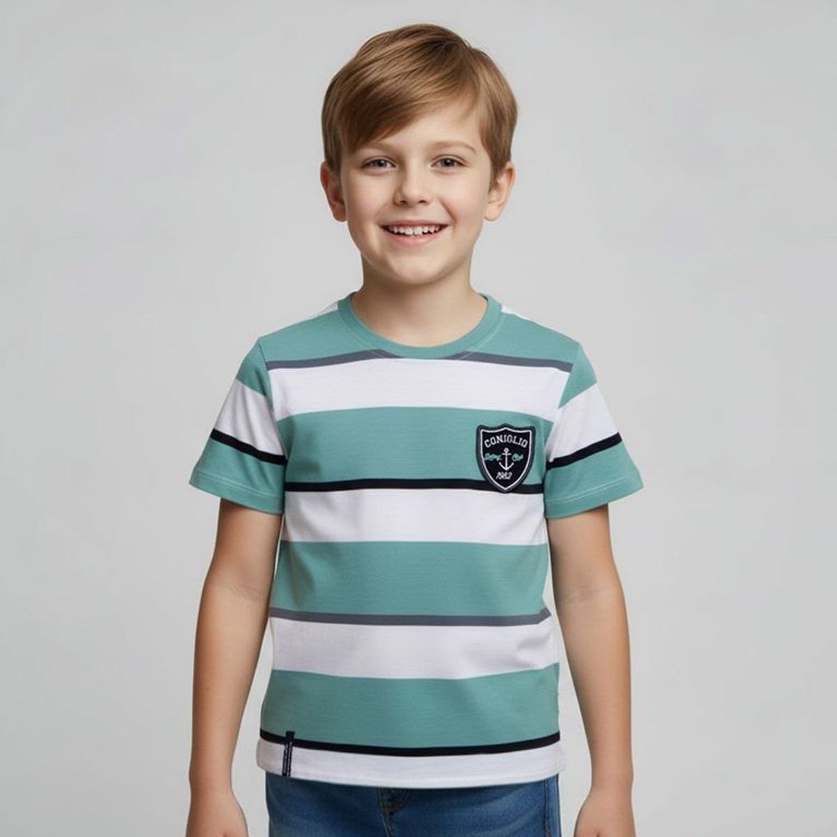 CONIGLIO - Polo Manga Corta Niño Algodón Coniglio