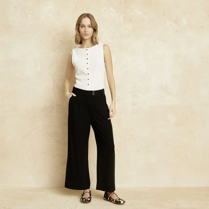 BASEMENT - Pantalón Casual Mujer Basement