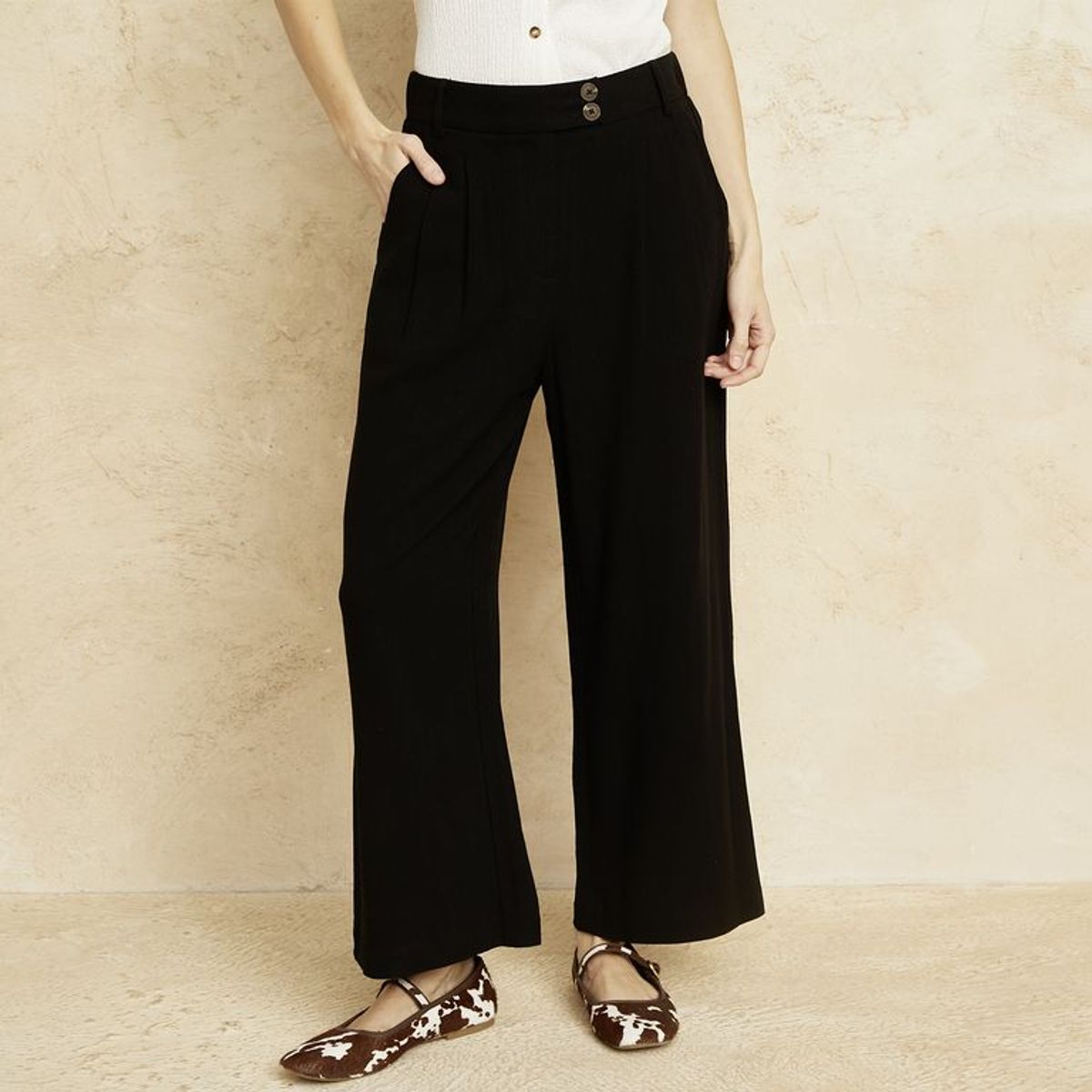 BASEMENT - Pantalón Casual Mujer Basement