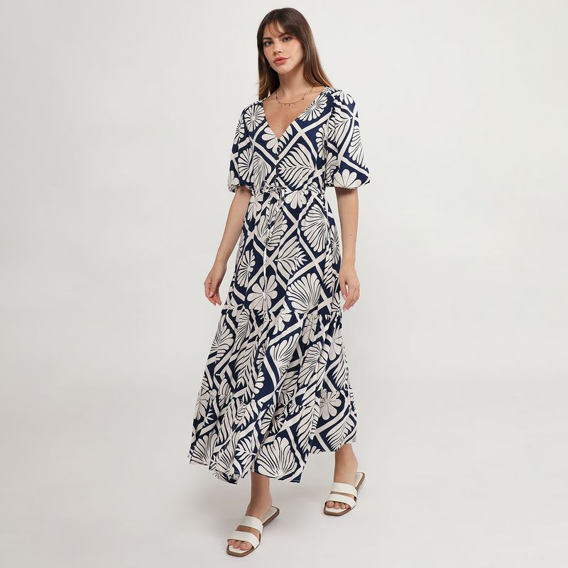 BASEMENT - Vestido Largo Mujer Basement