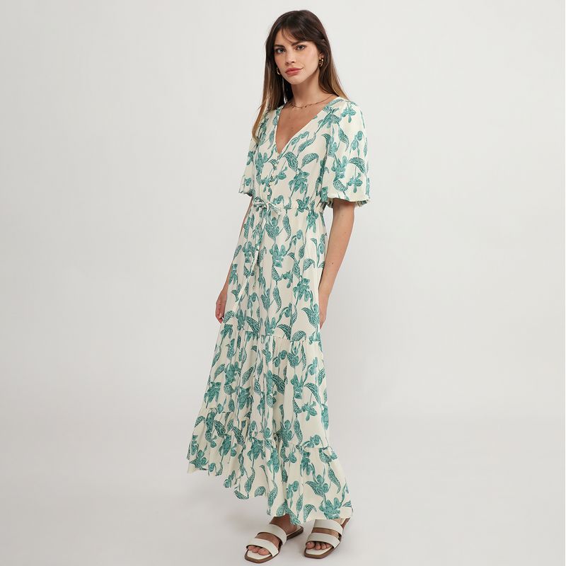 BASEMENT - Vestido Largo Mujer Basement