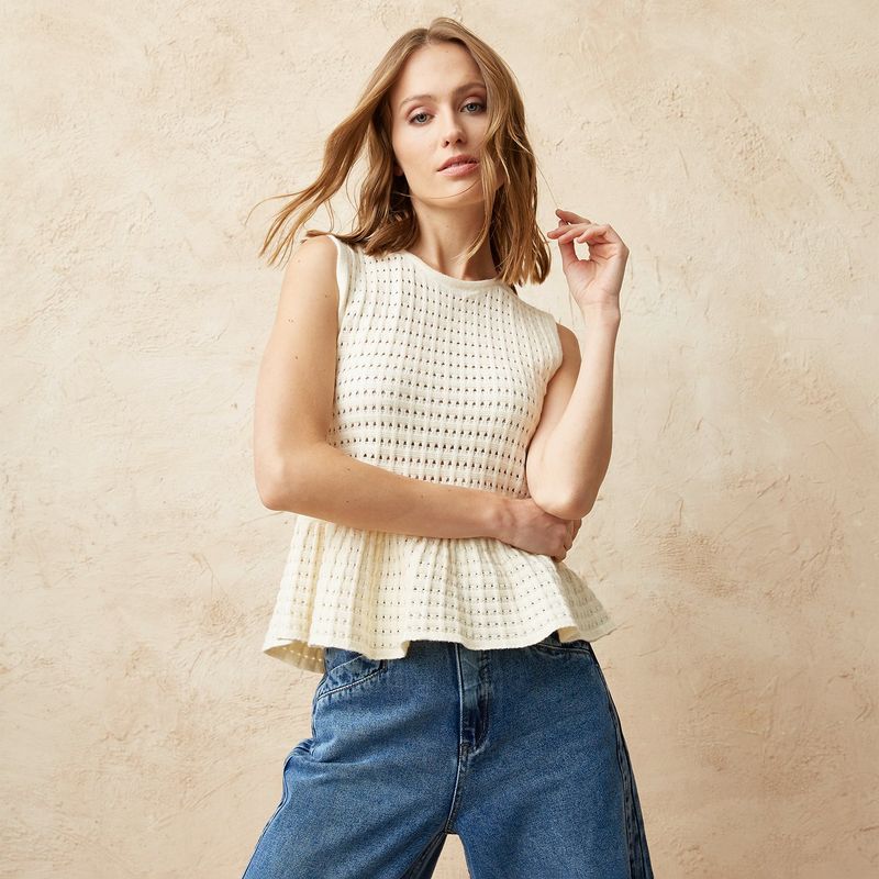 BASEMENT - Top Casual Mujer Basement