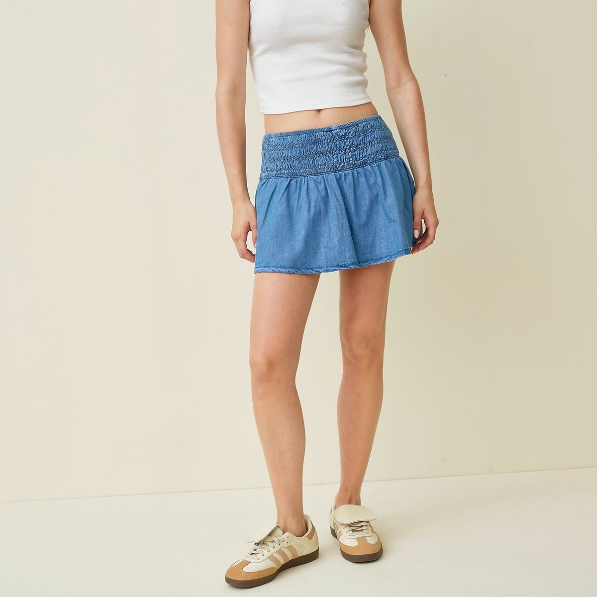 SYBILLA - Falda Denim Mujer Sybilla