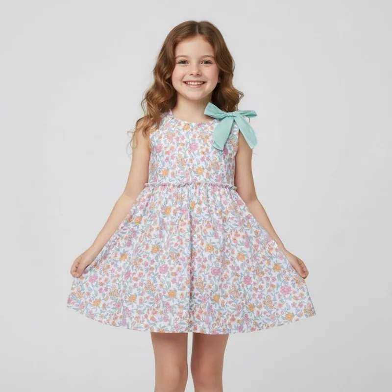 CONIGLIO - Vestido Niña Algodón Coniglio