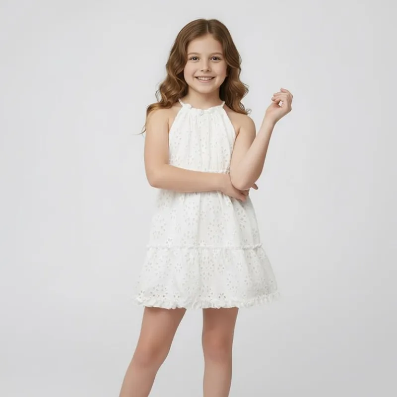 CONIGLIO - Vestido Niña Algodón Coniglio