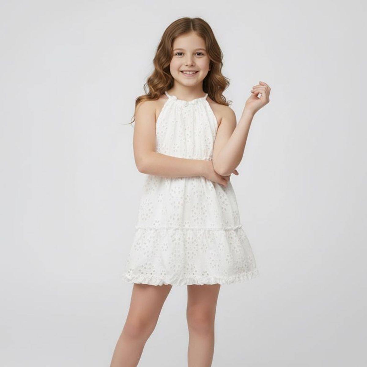 CONIGLIO - Vestido Niña Algodón Coniglio