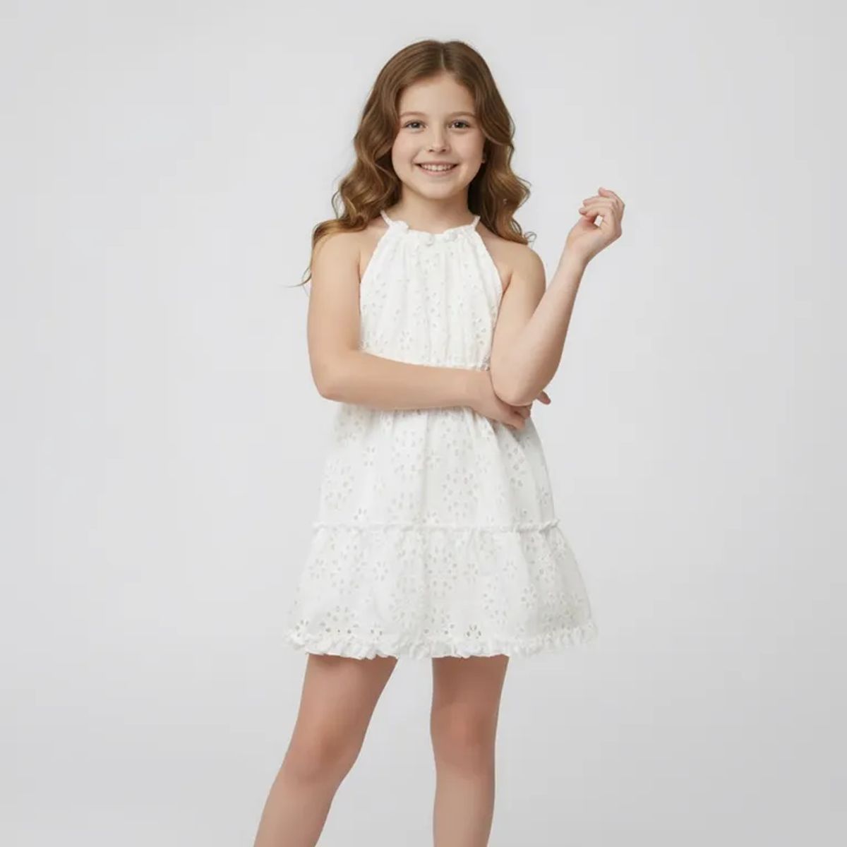 CONIGLIO - Vestido Niña Algodón Coniglio