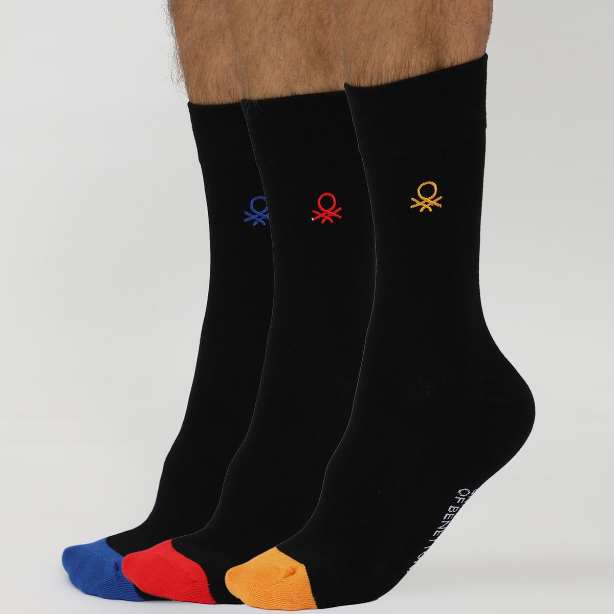 BENETTON - Medias Pack X3 Casual Hombre Benetton