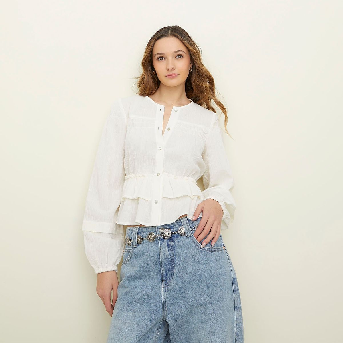 SYBILLA - Blusa Casual Mujer Sybilla