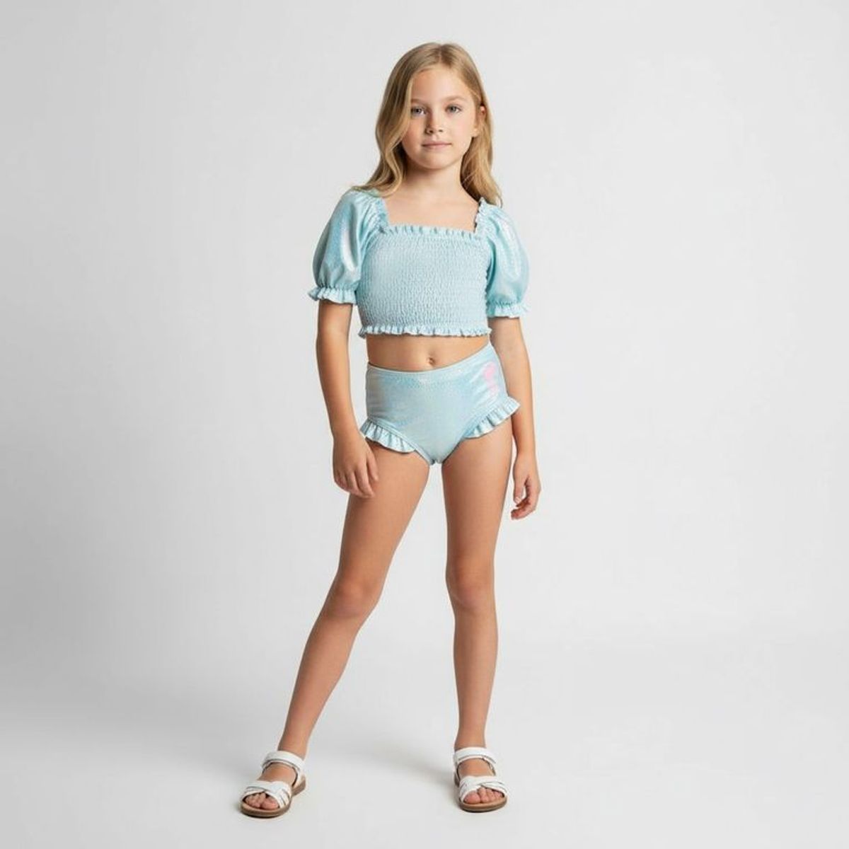 BARBIE - Traje De Baño Niña 2 Piezas Barbie