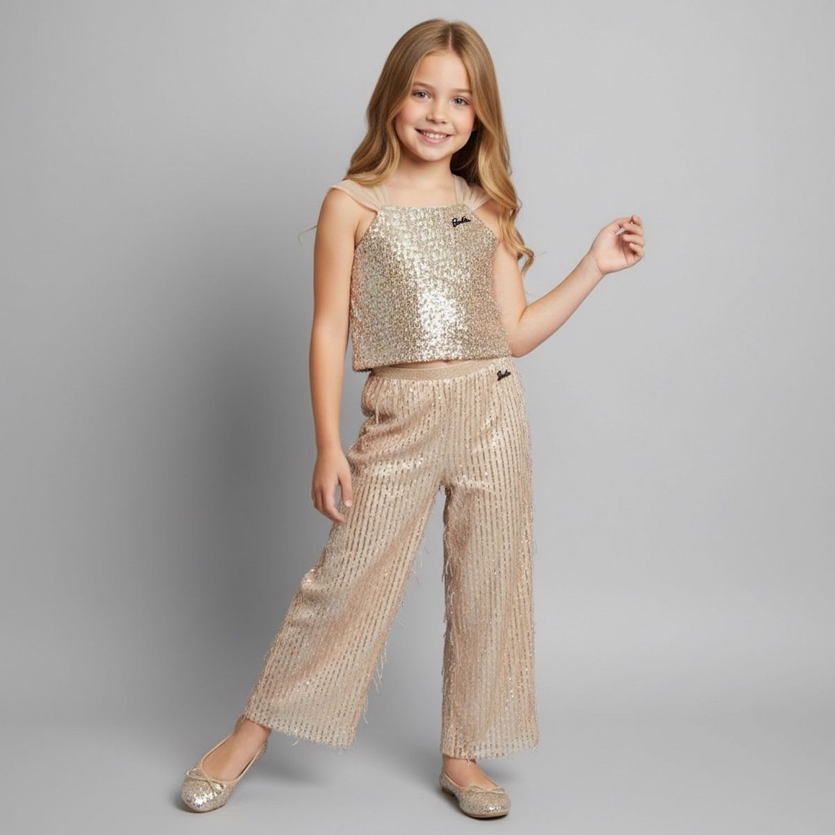 BARBIE - Polo Manga Corta Niña Barbie