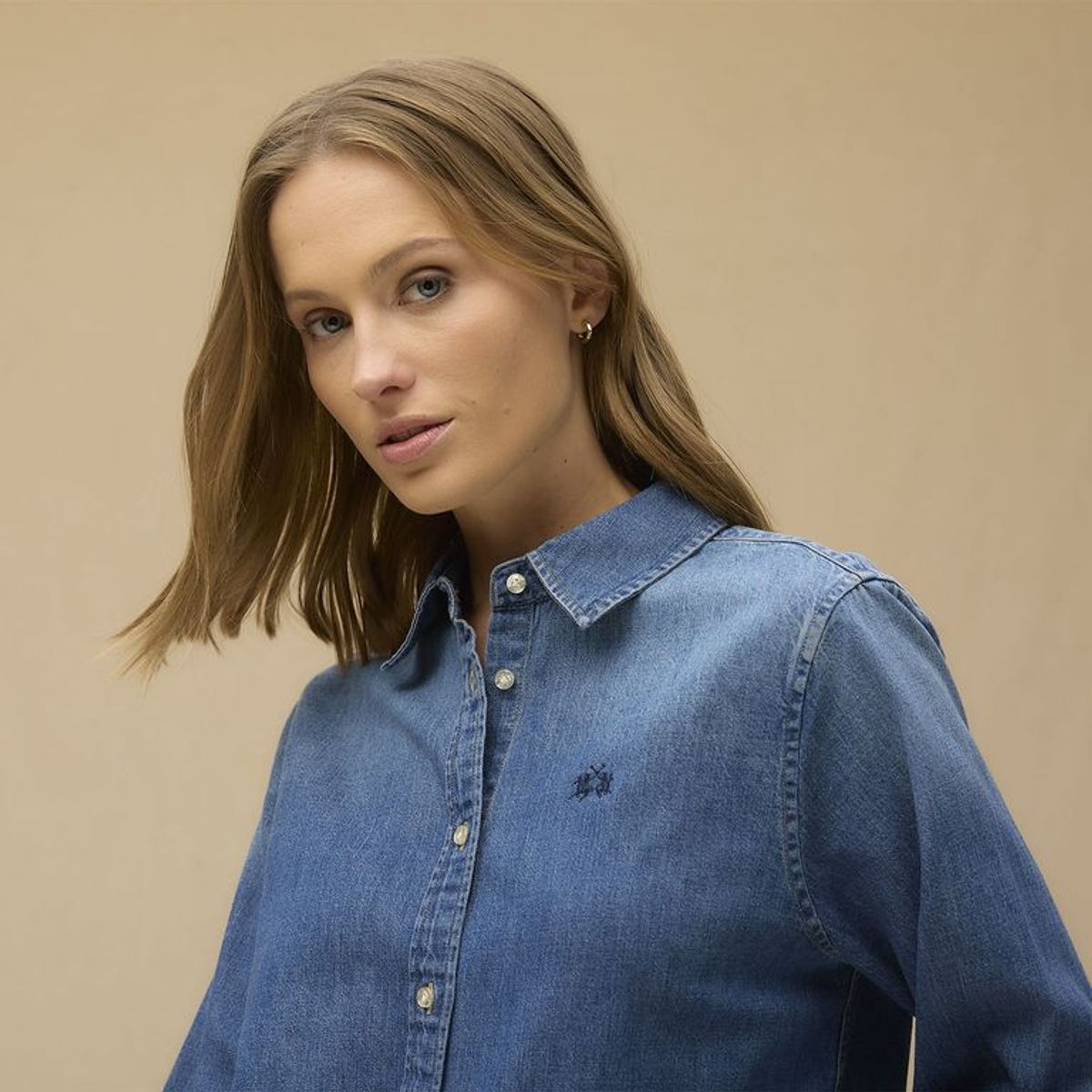 LA MARTINA - Blusa Manga Larga Mujer La Martina