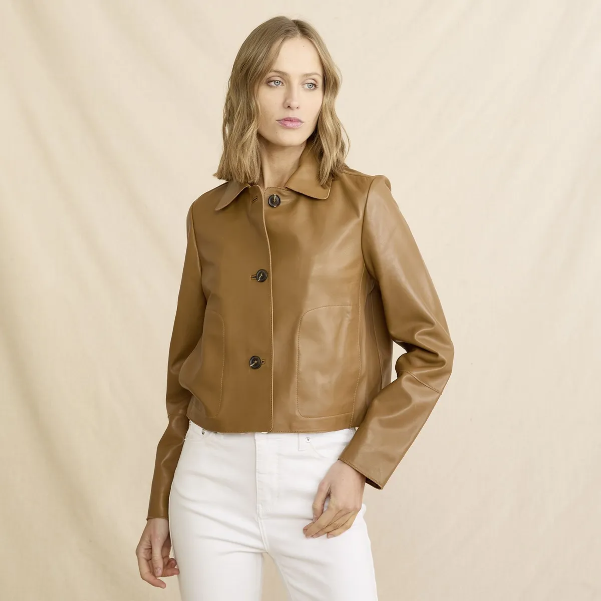 LA MARTINA - Chaqueta De Cuero Mujer La Martina