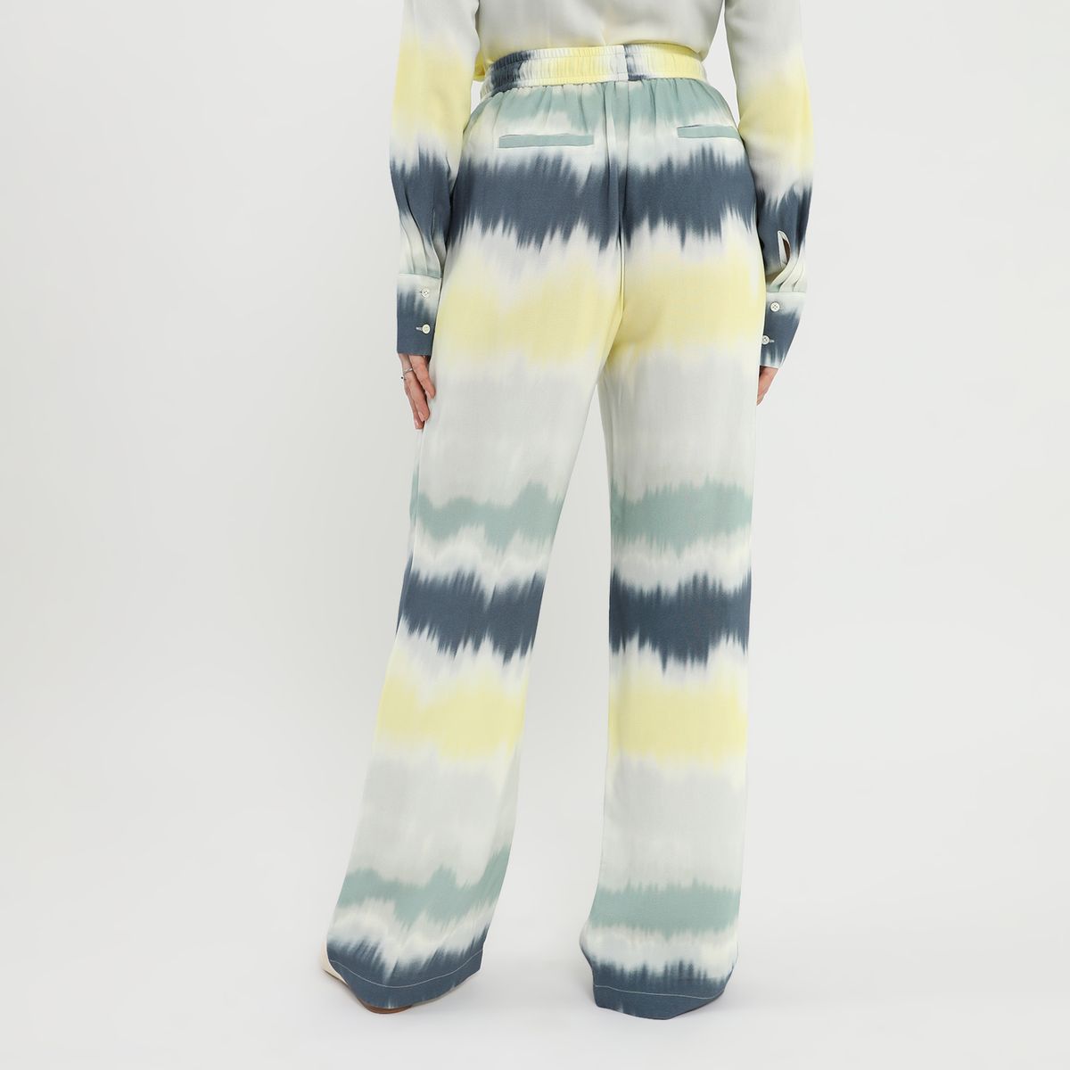 LA MARTINA - Pantalón Straight Tiro Medio Mujer La Martina