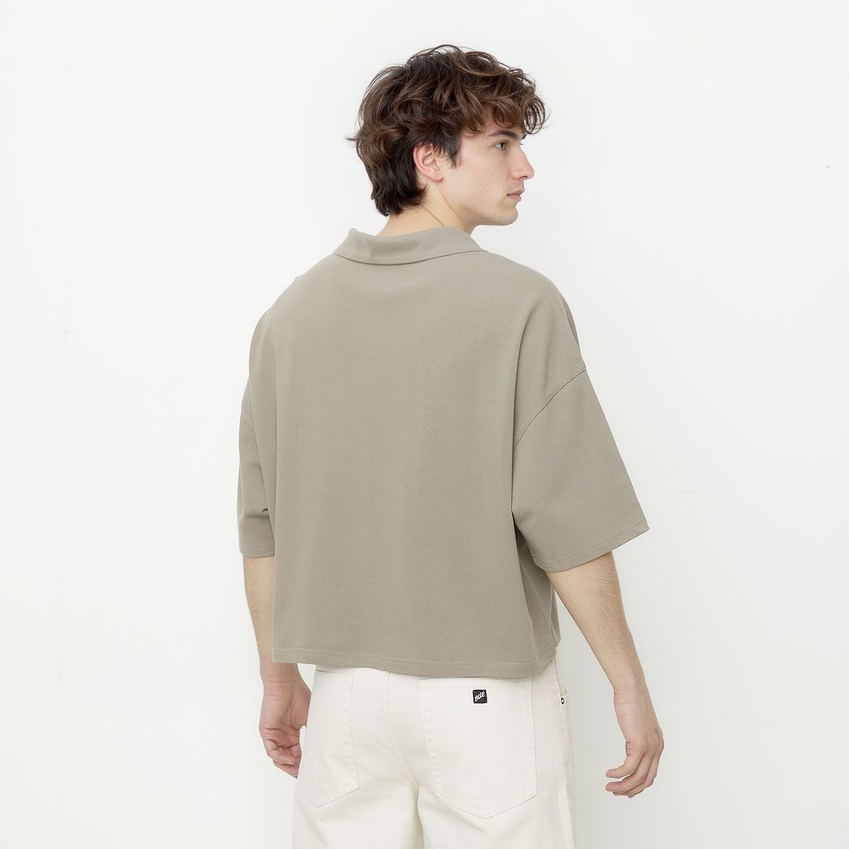 BEARCLIFF - Camisa Algodón Boxy Fit Hombre Bearcliff