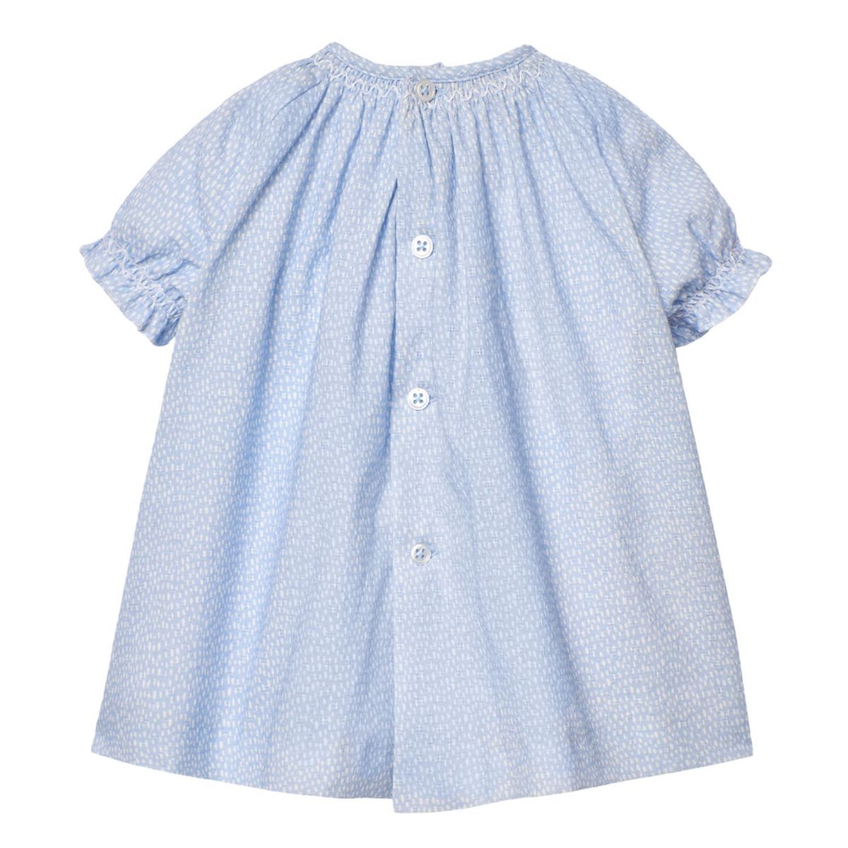 PAZ RODRIGUEZ - Vestido Estampado Bebé Niña Algodón Paz Rodríguez.