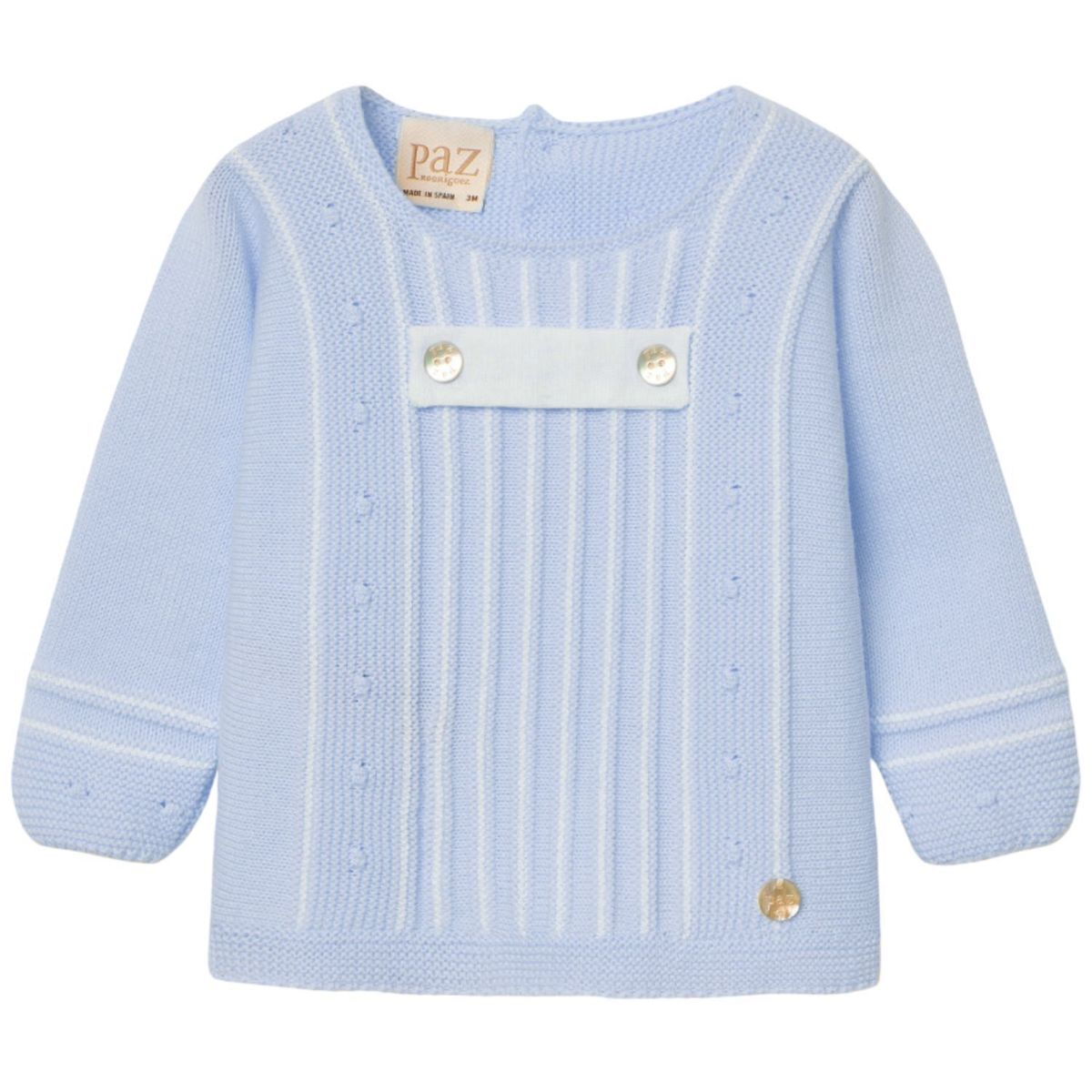 PAZ RODRIGUEZ - Conjunto 2 Piezas Bebé Niño Algodón Paz Rodríguez.