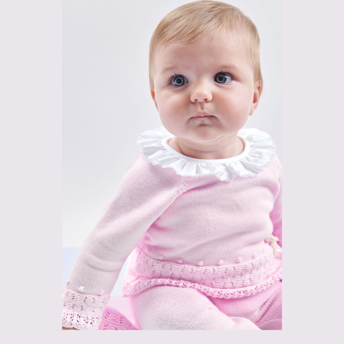 PAZ RODRIGUEZ - Conjunto 2 Piezas Bebé Niña Algodón Paz Rodríguez.