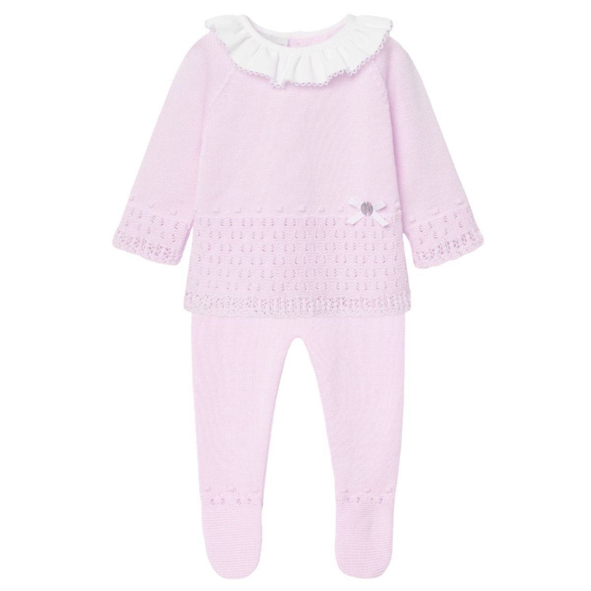 PAZ RODRIGUEZ - Conjunto 2 Piezas Bebé Niña Algodón Paz Rodríguez.