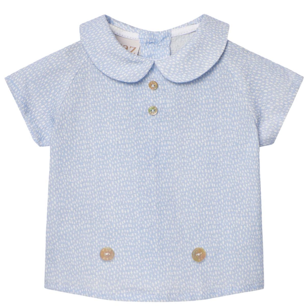 PAZ RODRIGUEZ - Conjunto 2 Piezas Bebé Niño Algodón Paz Rodríguez.