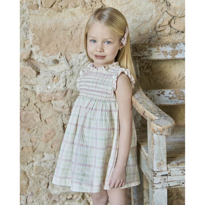 MARTIN ARANDA - Vestido Niña Algodón Martín Aranda.