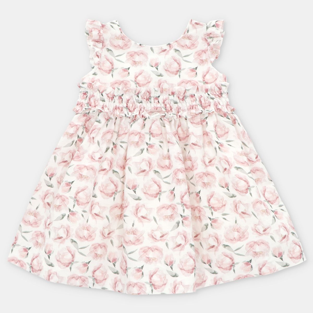 MARTIN ARANDA - Vestido Niña Lino Martín Aranda.